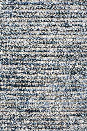 Allure Indigo Cotton Rayon Rug - Floorsome - Modern