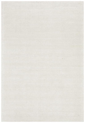 Allure Ivory Cotton Rayon Rug - Floorsome - Modern