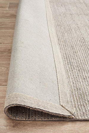 Allure Stone Cotton Rayon Rug - Floorsome - Modern