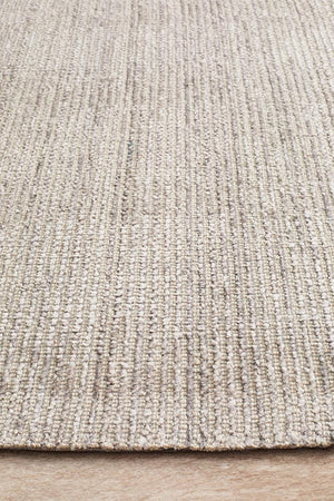 Allure Stone Cotton Rayon Rug - Floorsome - Modern