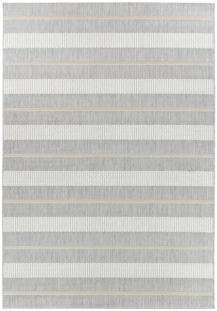 Alma 16725 630 Grey Cream Indoor/Outdoor Rug