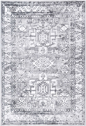 Anatolia Traditional Grey Rug - Floorsome - Rug