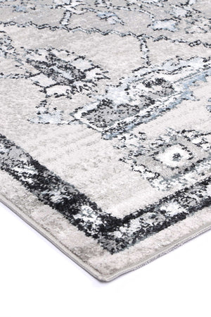 Anatolia Traditional Light Grey Rug - Floorsome - Rug