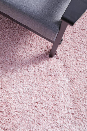 Angel Pink Shag Rug - Floorsome - Angel Collection