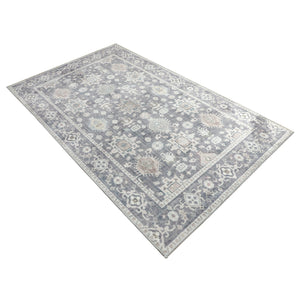 Anna Grey Machine Washable Rug - Floorsome - Modern