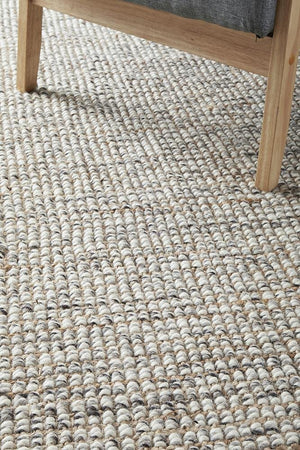 Arabella Grey Runner Rug - Floorsome - ARABELLA COLLECTION