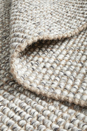 Arabella Grey Runner Rug - Floorsome - ARABELLA COLLECTION