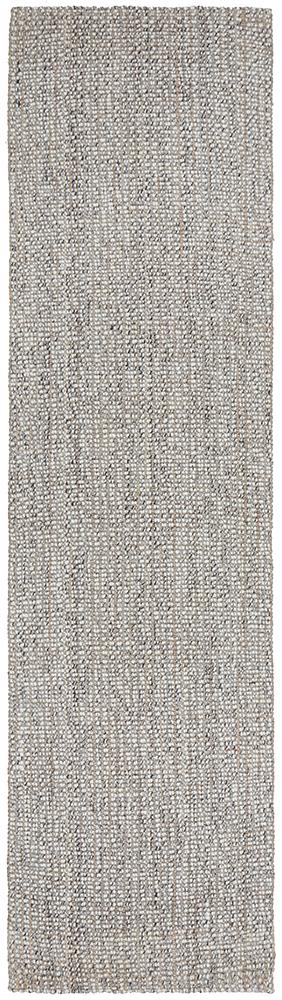 Arabella Grey Runner Rug - Floorsome - ARABELLA COLLECTION