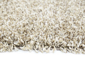 Arctic Plush Beige Shaggy Rug - Floorsome - Shaggy