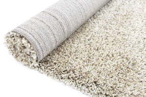 Arctic Plush Beige Shaggy Rug - Floorsome - Shaggy