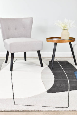 Aria Grey Blue Rug - Floorsome - INDOOR/OUTDOOR