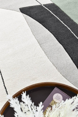 Aria Grey Green Rug - Floorsome - INDOOR/OUTDOOR