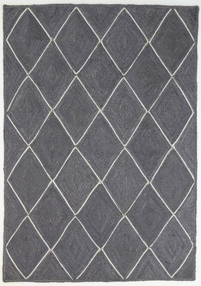 Artisan Grey Natural Diamond Rug