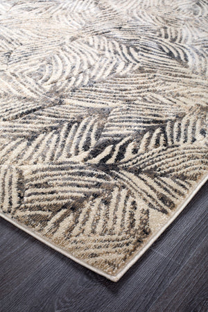 Artistic Nature Modern Charcoal Rug - Floorsome - Modern