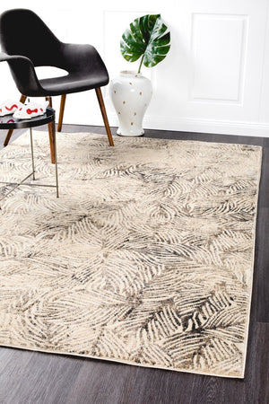 Artistic Nature Modern Charcoal Rug - Floorsome - Modern