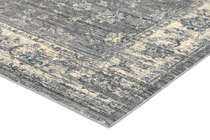 ATLANTA Vintage Grey Rug - Floorsome - Traditional