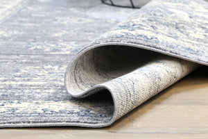 ATLANTA Vintage Grey Rug - Floorsome - Traditional