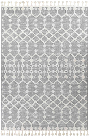 August Mia Grey Rug - Floorsome - INDOOR/OUTDOOR