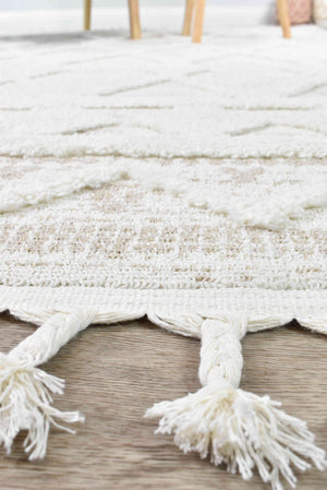 August Mia Natural Rug - Floorsome - INDOOR/OUTDOOR