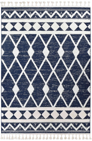 August Mia Navy Rug - Floorsome - INDOOR/OUTDOOR