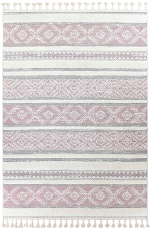 August Mia Pink Rug - Floorsome - INDOOR/OUTDOOR