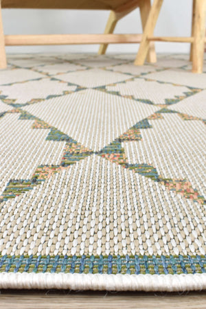 Aurora Diamond Indoor/Outdoor Rug - Floorsome - INDOOR/OUTDOOR