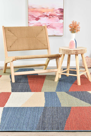 Aurora Polygon Indoor/Outdoor Rug - Floorsome - INDOOR/OUTDOOR