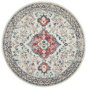 Avenue 705 Pastel Round Rug - Floorsome - Avenue Collection