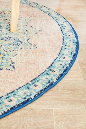 Avenue 706 Flamingo Round Rug - Floorsome - Avenue Collection