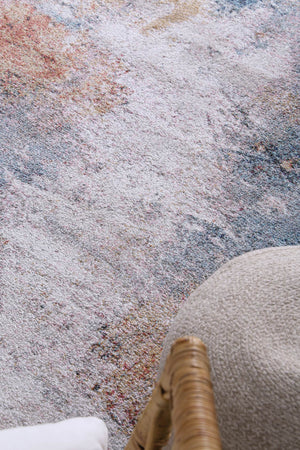 Aveza Abstract Soft Multi Rug - Floorsome - Rug