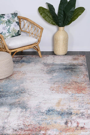 Aveza Abstract Soft Multi Rug - Floorsome - Rug