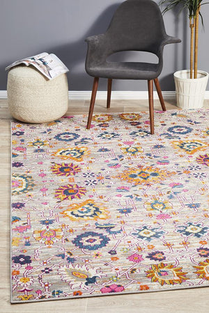 Babil Basra Bohemian Multi Rug - Floorsome - MODERN