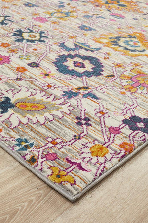 Babil Basra Bohemian Multi Rug - Floorsome - MODERN