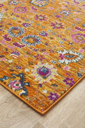 Babil Basra Bohemian Runner Rug - Floorsome - MODERN