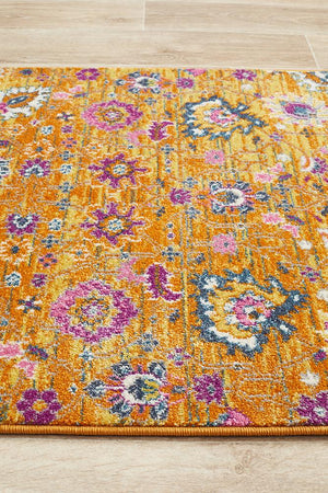 Babil Basra Bohemian Runner Rug - Floorsome - MODERN