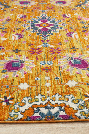 Babil Basra Bohemian Rust Rug - Floorsome - MODERN