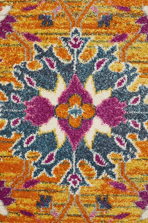 Babil Basra Bohemian Rust Rug - Floorsome - MODERN