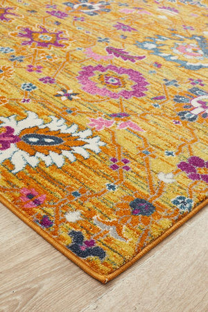 Babil Basra Bohemian Rust Rug - Floorsome - MODERN