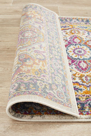 Babil Harran Bohemian Multi Runner Rug - Floorsome - MODERN