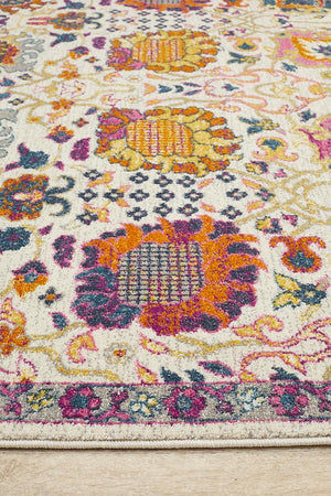 Babil Nuzi Bohemian Multi Rug - Floorsome - MODERN