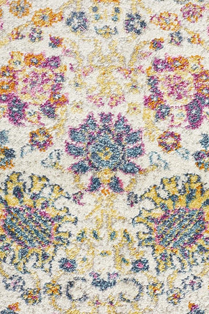 Babil Nuzi Bohemian Multi Runner Rug - Floorsome - MODERN