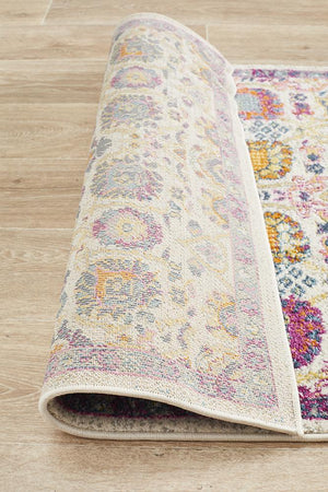 Babil Nuzi Bohemian Multi Runner Rug - Floorsome - MODERN