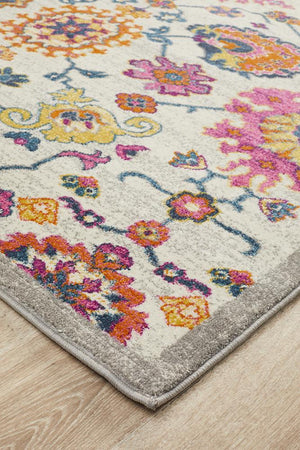 Babil Samarra Bohemian Multi Rug - Floorsome - MODERN