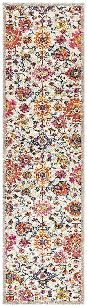 Babil Samarra Bohemian Runner Rug - Floorsome - MODERN