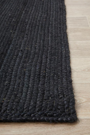 Bondi Black Rug - Floorsome - BONDI COLLECTION