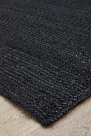 Bondi Black Rug - Floorsome - BONDI COLLECTION