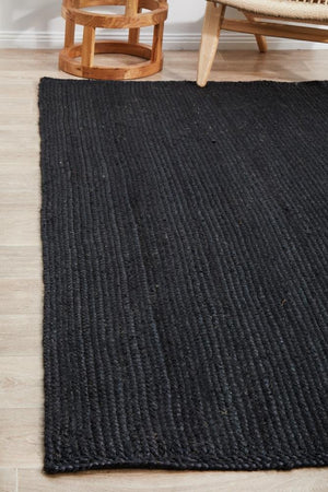 Bondi Black Rug - Floorsome - BONDI COLLECTION