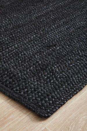 Bondi Black Runner Rug - Floorsome - BONDI COLLECTION