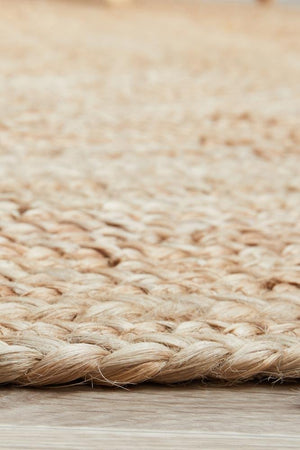 Bondi Natural Oval Rug - Floorsome - BONDI COLLECTION