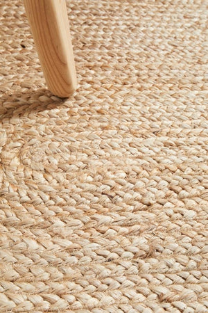 Bondi Natural Oval Rug - Floorsome - BONDI COLLECTION